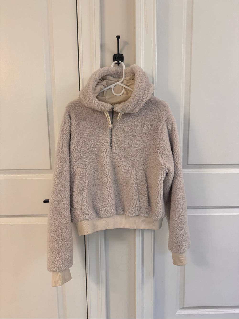 lululemon fleece zip-up